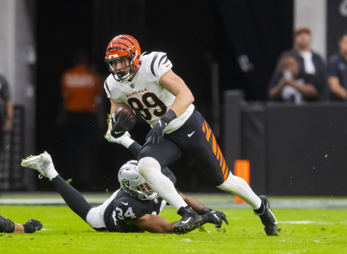 Former Bengals TE Drew Sample tried out for Cardinals