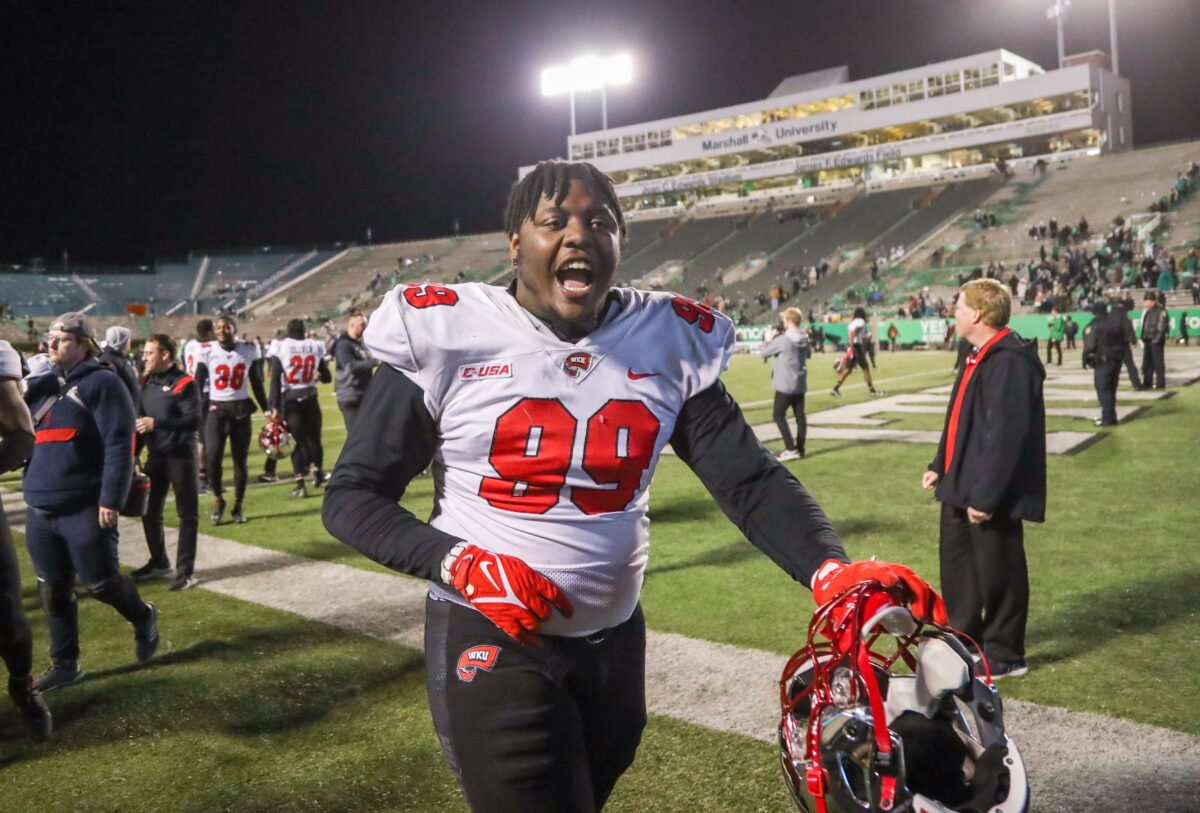 2023 NFL draft: Chargers had meeting with Western Kentucky DT Brodric Martin