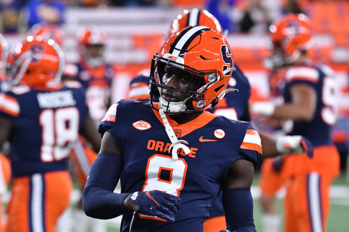 Syracuse CB Garrett Williams reportedly visited Jaguars