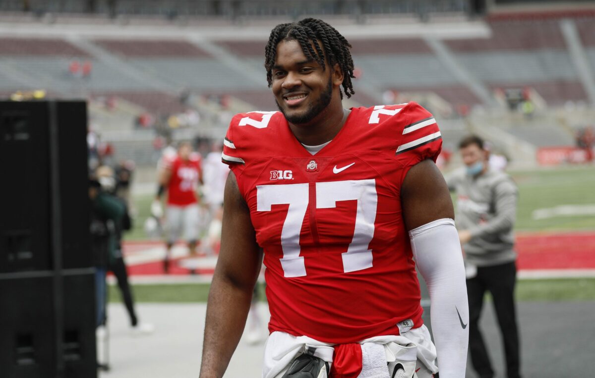 Ohio State OT Paris Johnson Jr. says he wants to play for the Bears