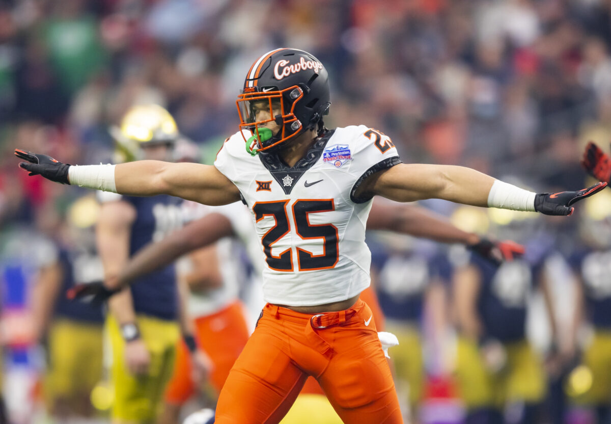 Rams select Oklahoma State S Jason Taylor II with 234th overall pick in 2023 NFL draft
