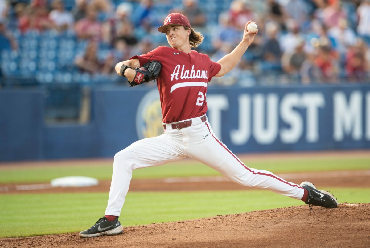 REPORT: Alabama pitcher Grayson Hitt out for remainder of season