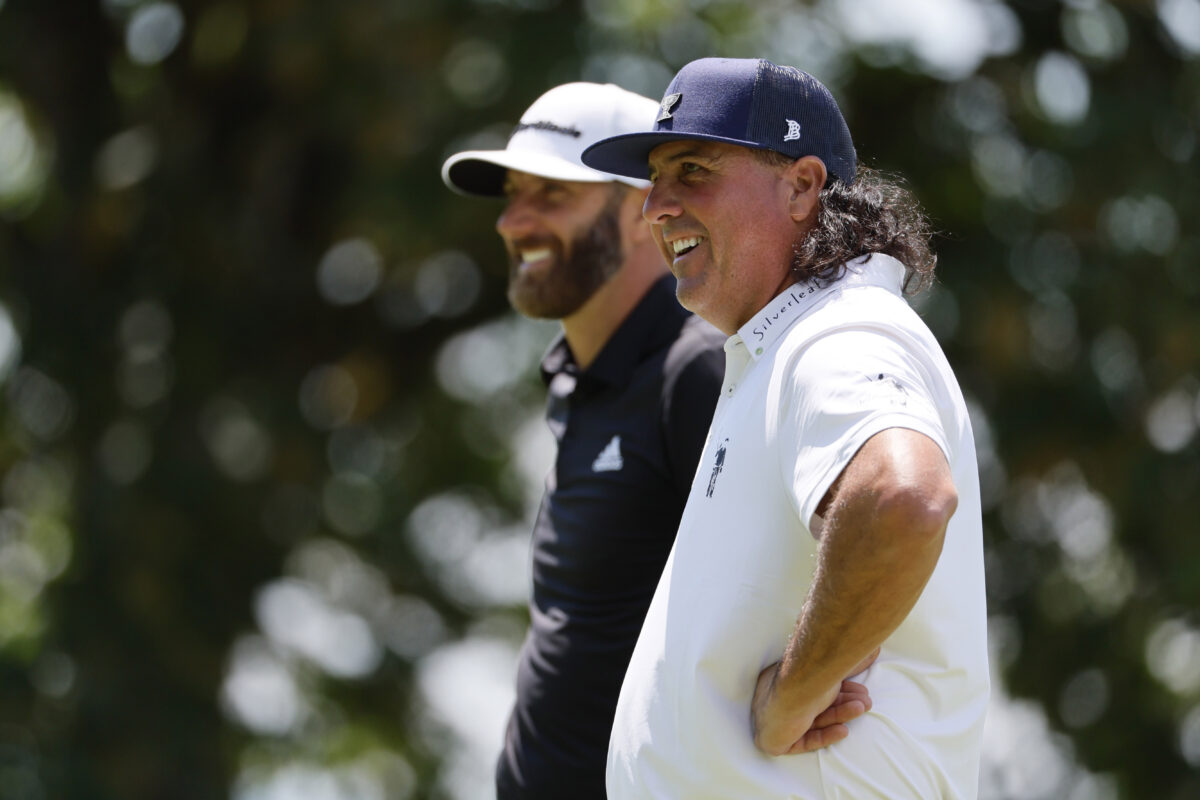 LIV Golf’s Pat Perez takes credit for comments about PGA Tour Commissioner Jay Monahan that were misattributed to Dustin Johnson