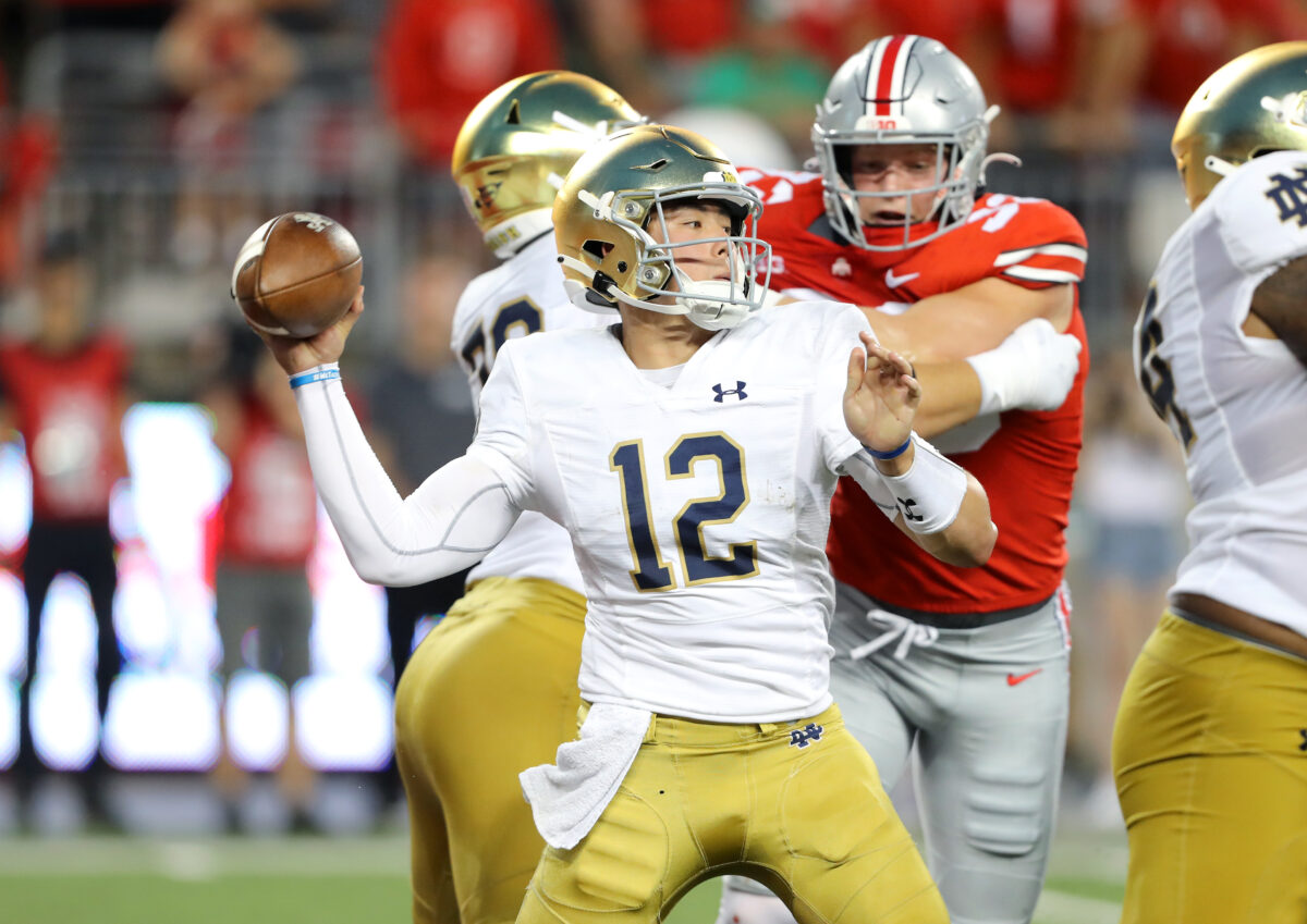 Auburn named a ‘potential landing spot’ for Notre Dame QB Tyler Buchner