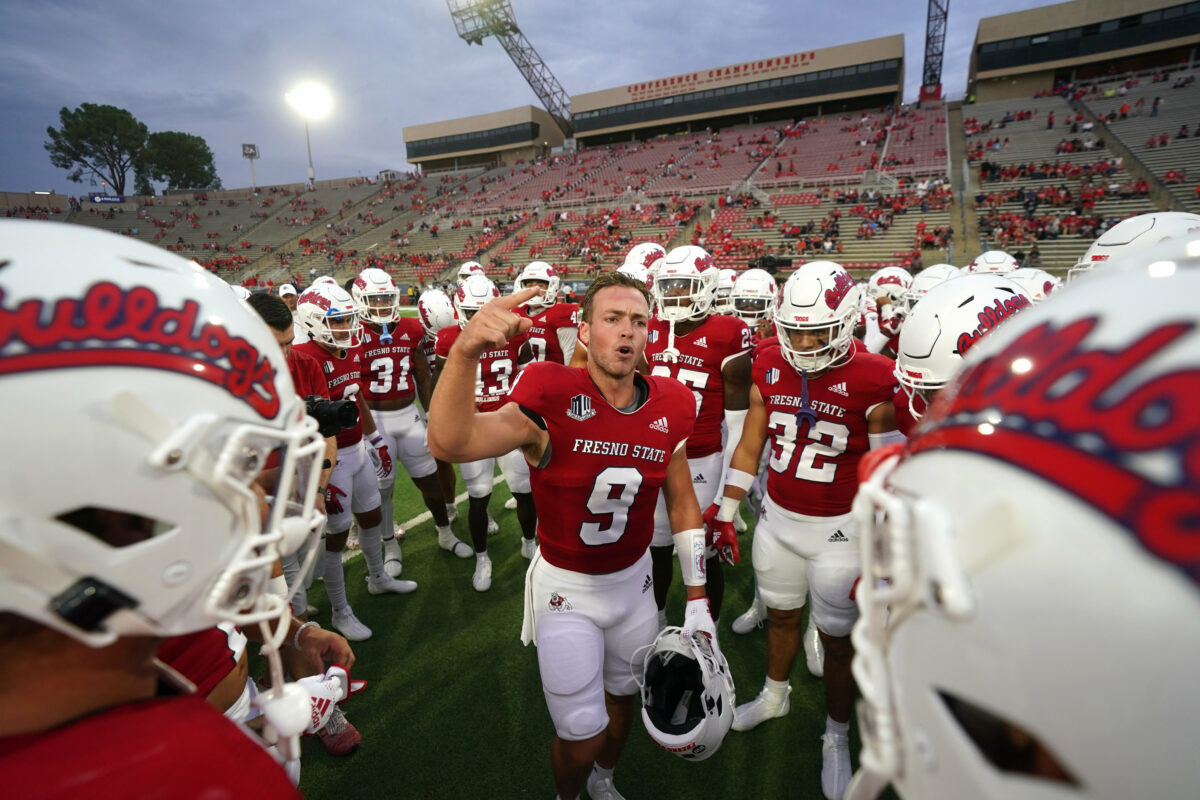 Saints trade up again in Round 4, pick Fresno State QB Jake Haener