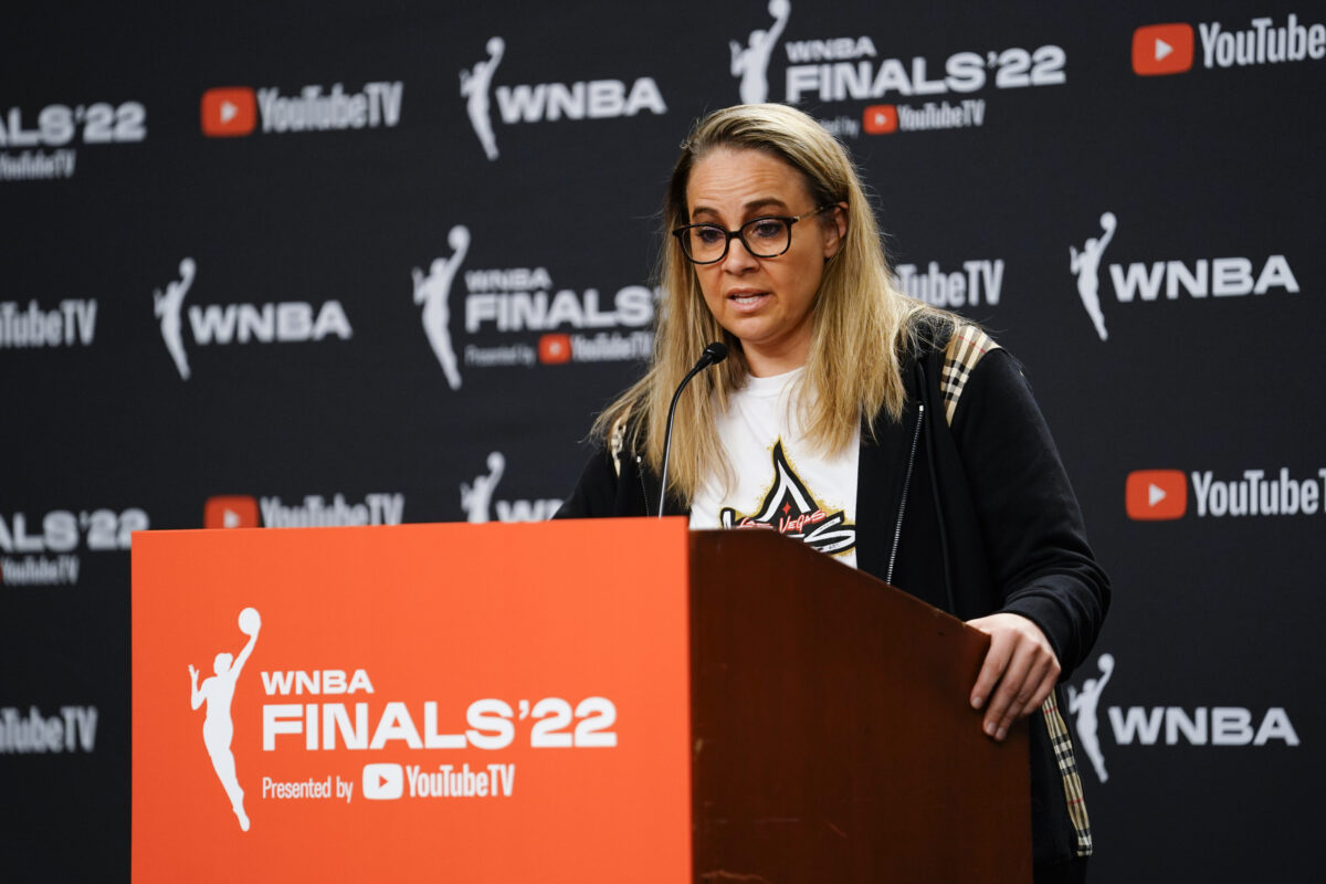 Las Vegas Aces head coach Becky Hammon focused on WNBA season