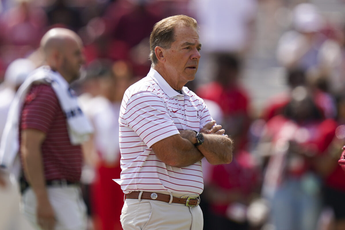 Everything Nick Saban said following Alabama’s second scrimmage of the spring
