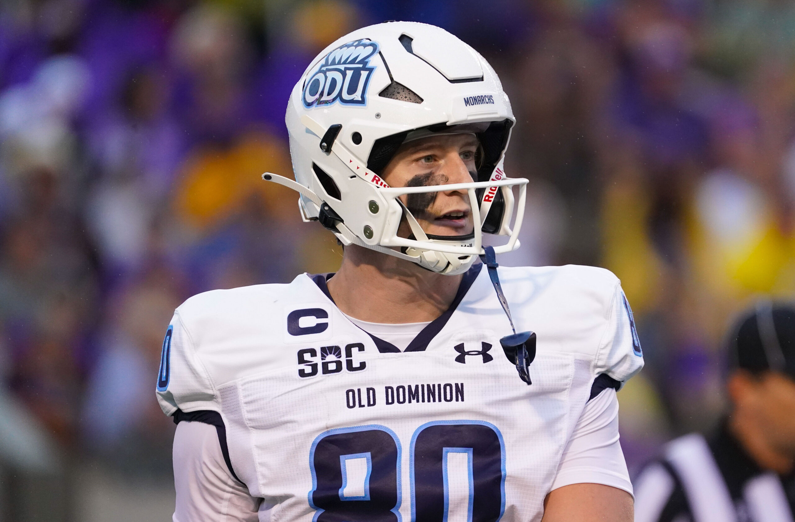 Falcons held virtual meeting with Old Dominion TE Zack Kuntz