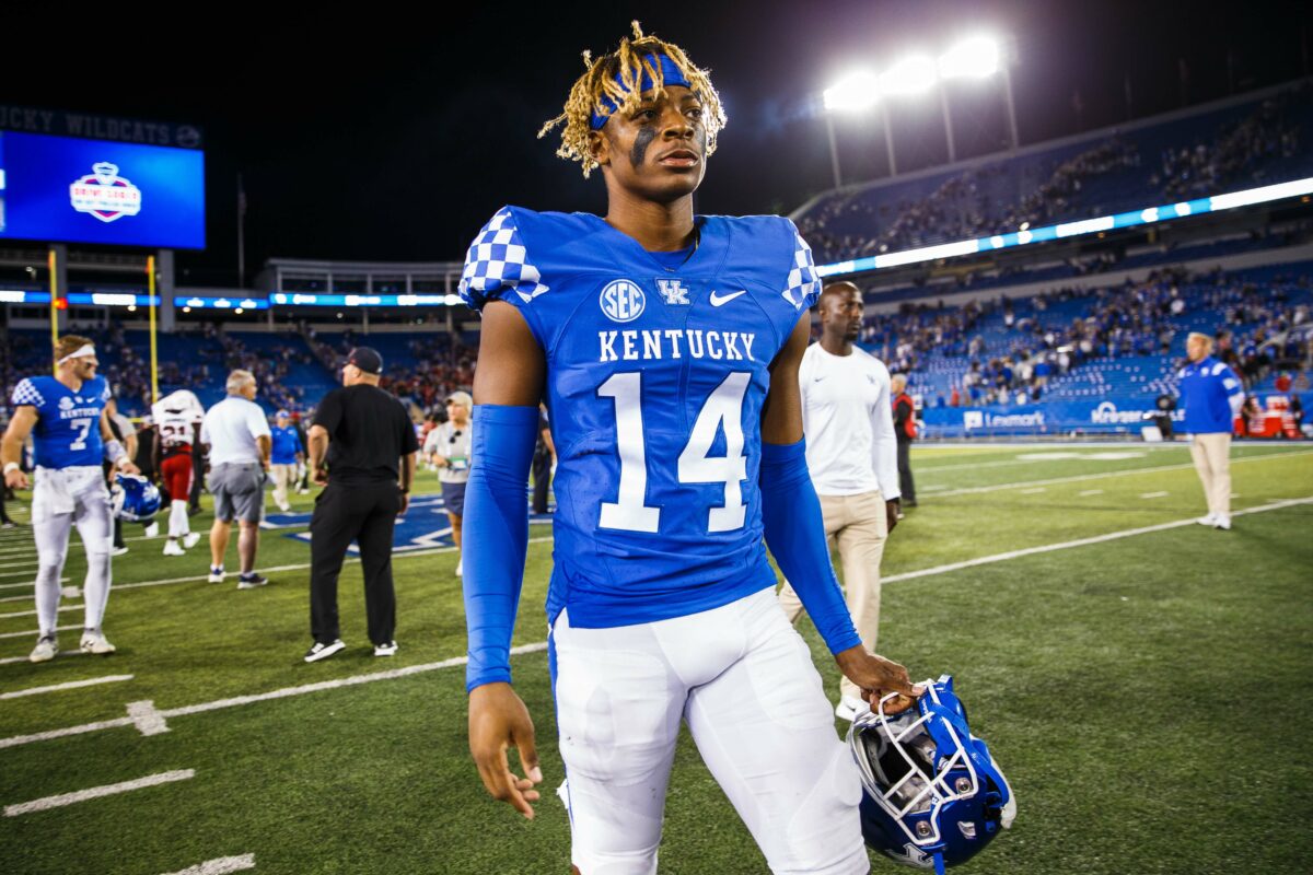 Bengals hosted Kentucky CB Carrington Valentine on pre-draft visit