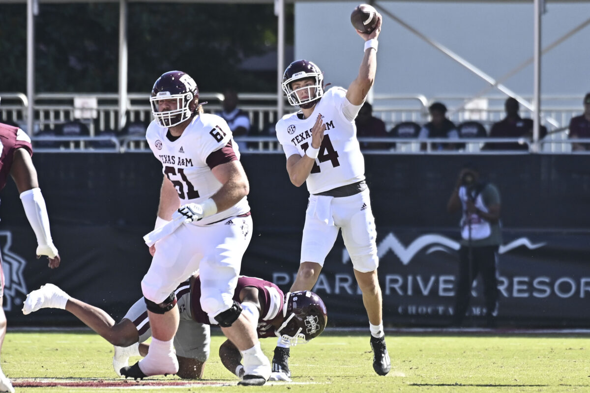 Conner Weigman, Max Johnson and the quarterback competition that only helps Texas A&M in 2023
