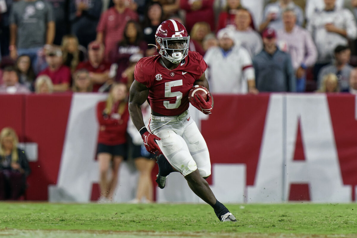 Alabama RB Roydell Williams offers high praise for the Tide OL