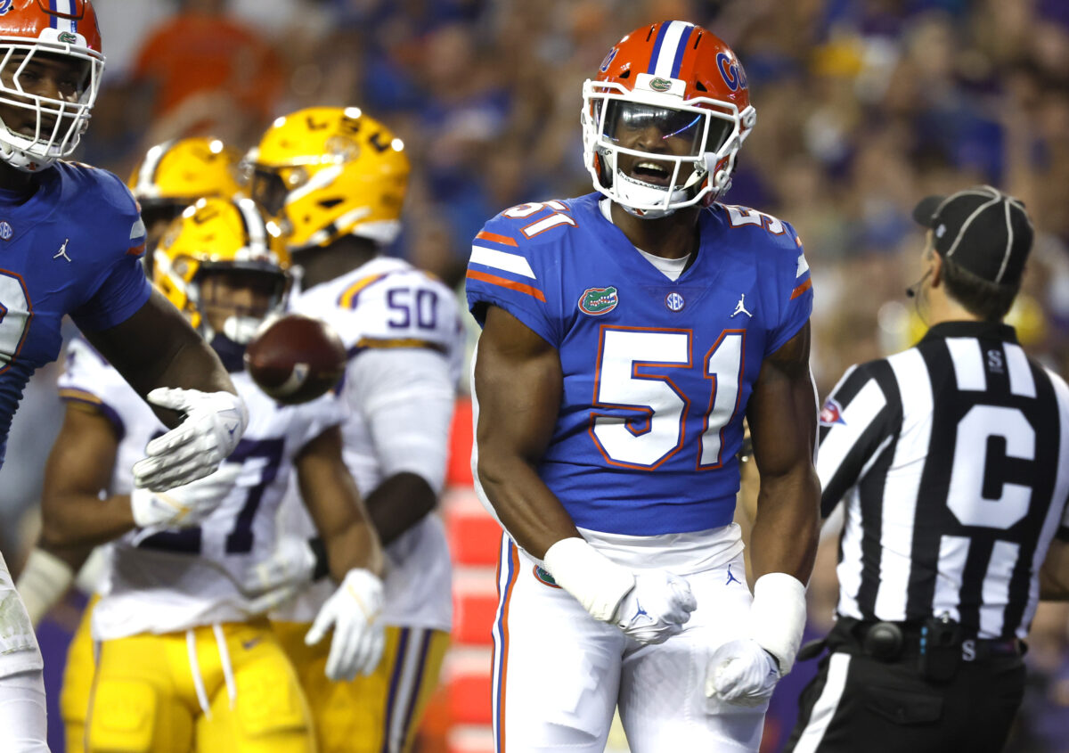 Giants met with Florida LB Ventrell Miller