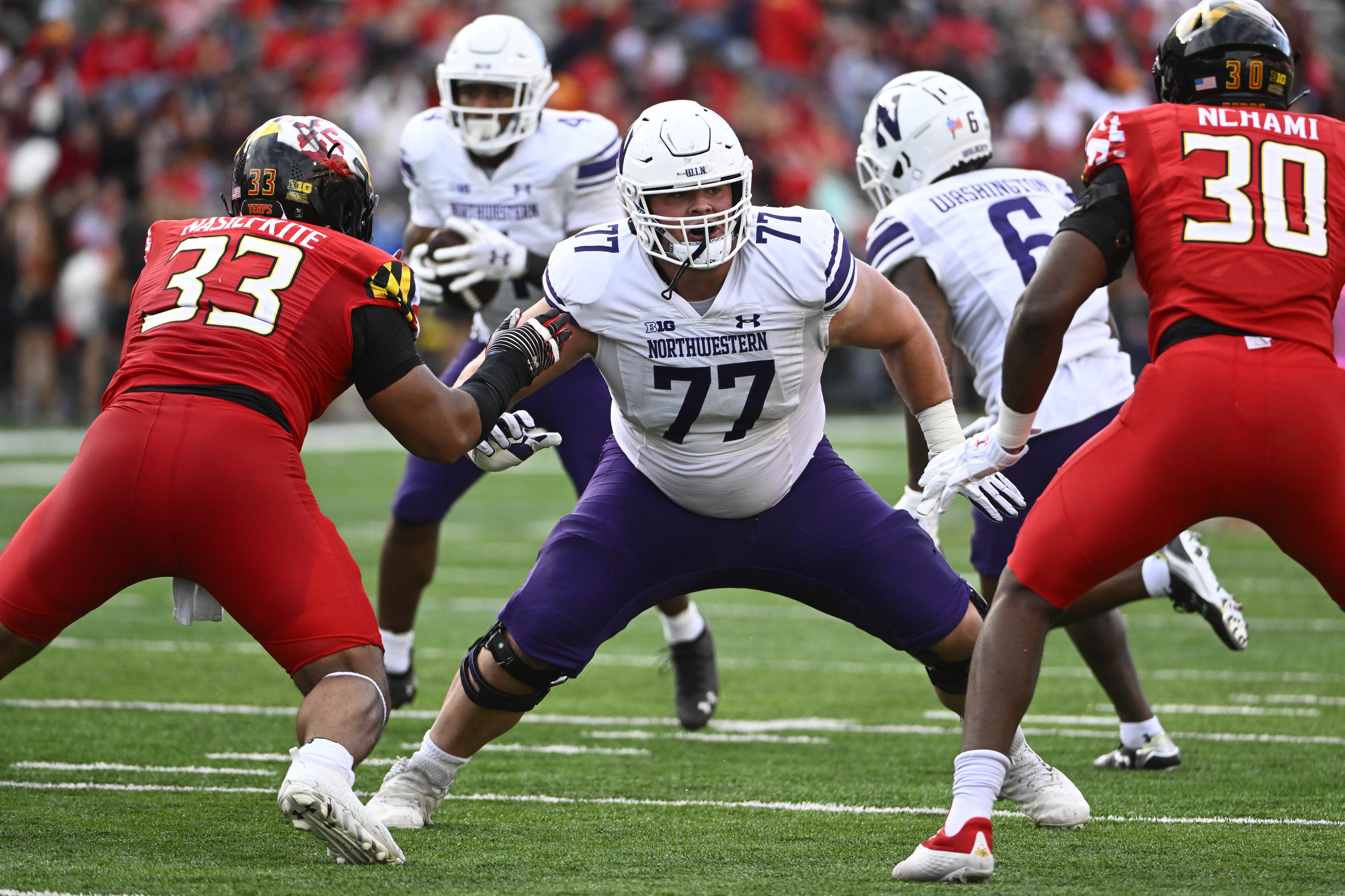 1 offensive tackle for the Vikings for every round of the 2023 NFL draft