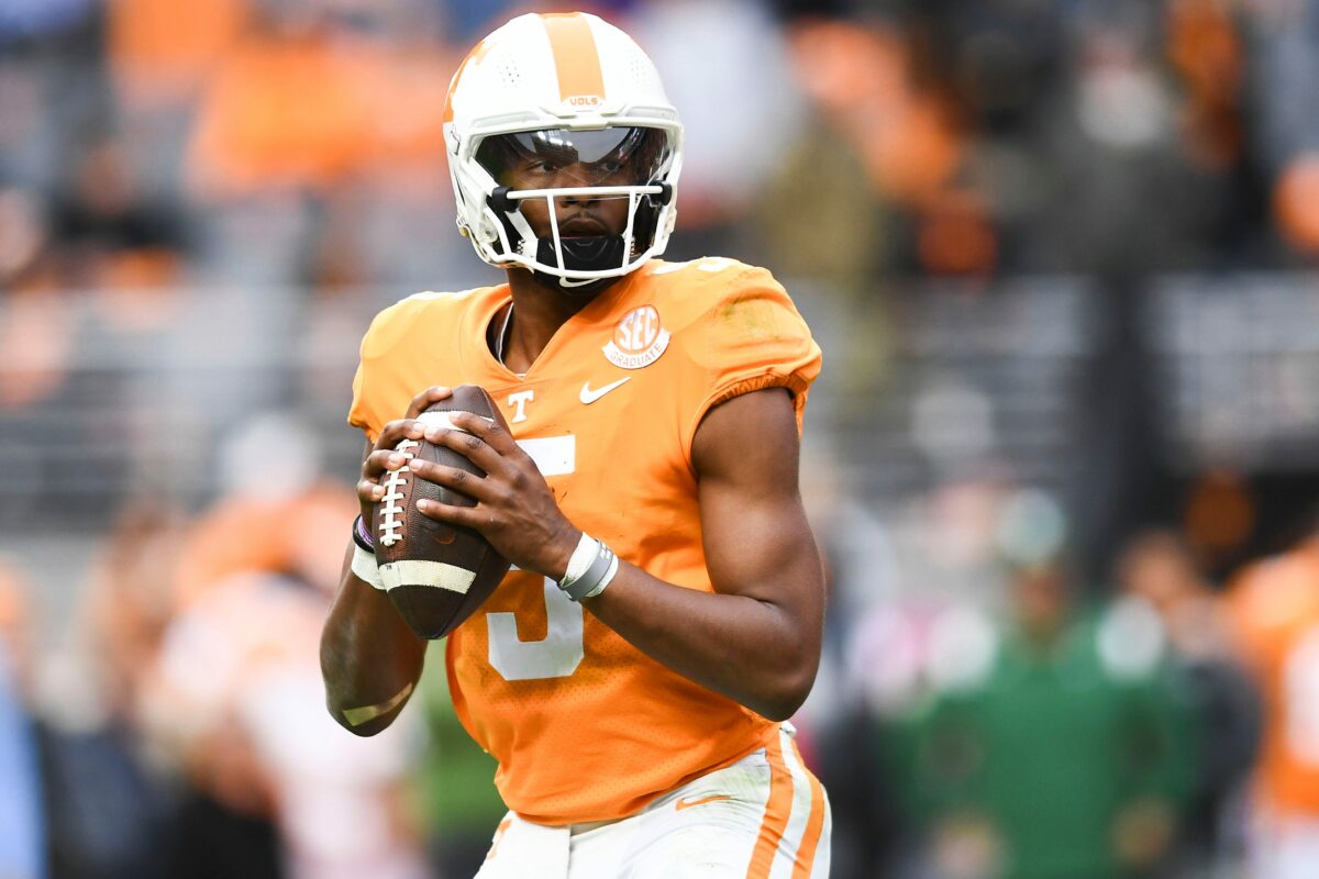 Saints hosting Tennessee QB Hendon Hooker on official facility visit