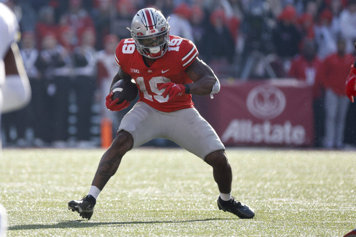 Watch: Ohio State running back Chip Trayanum takes one to the house