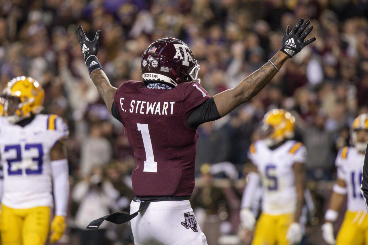 Evan Stewart and Micah Tease headline Texas A&M’s wide receiver depth in Maroon and White game
