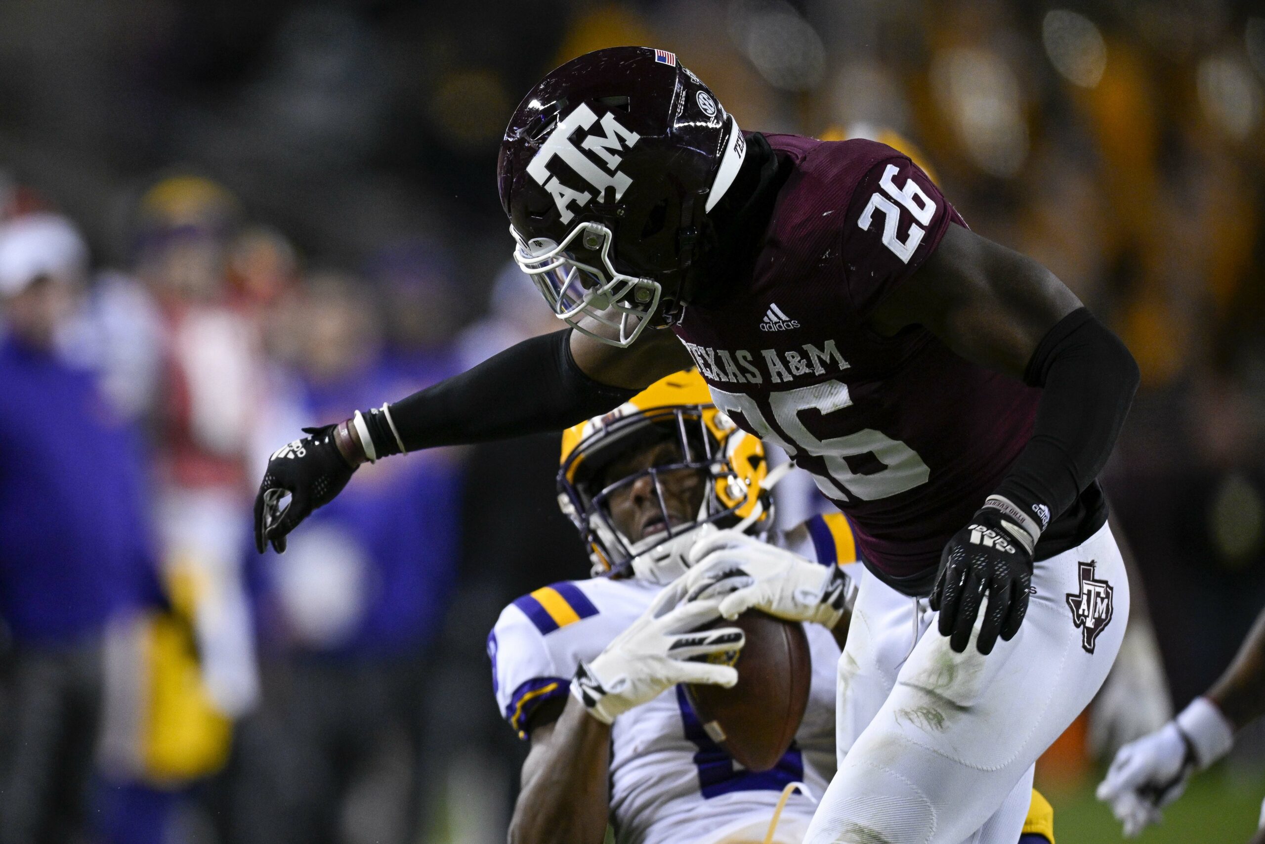 Bleacher Report lists Aggies safety Demani Richardson as the “Top senior” at the position for the 2023 season