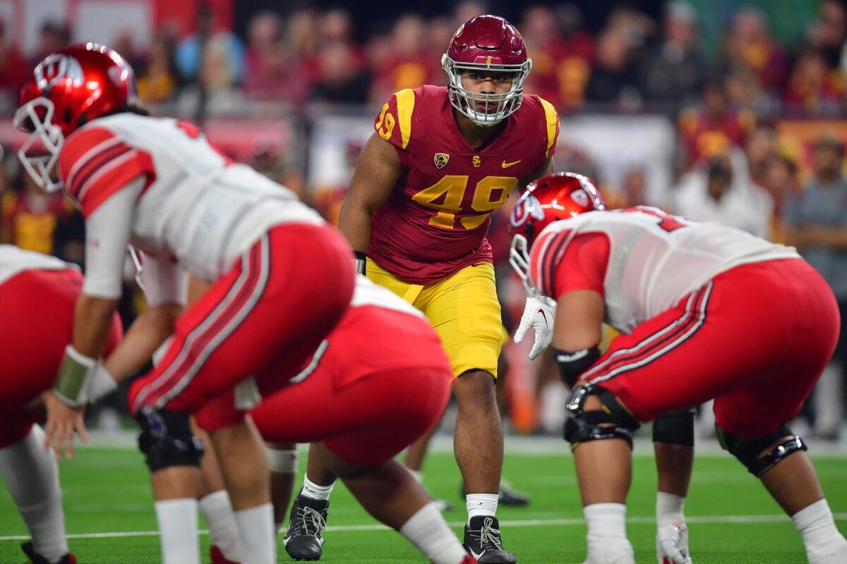 2023 NFL draft: Chargers pick USC EDGE Tuli Tuipulotu with No. 54 overall selection