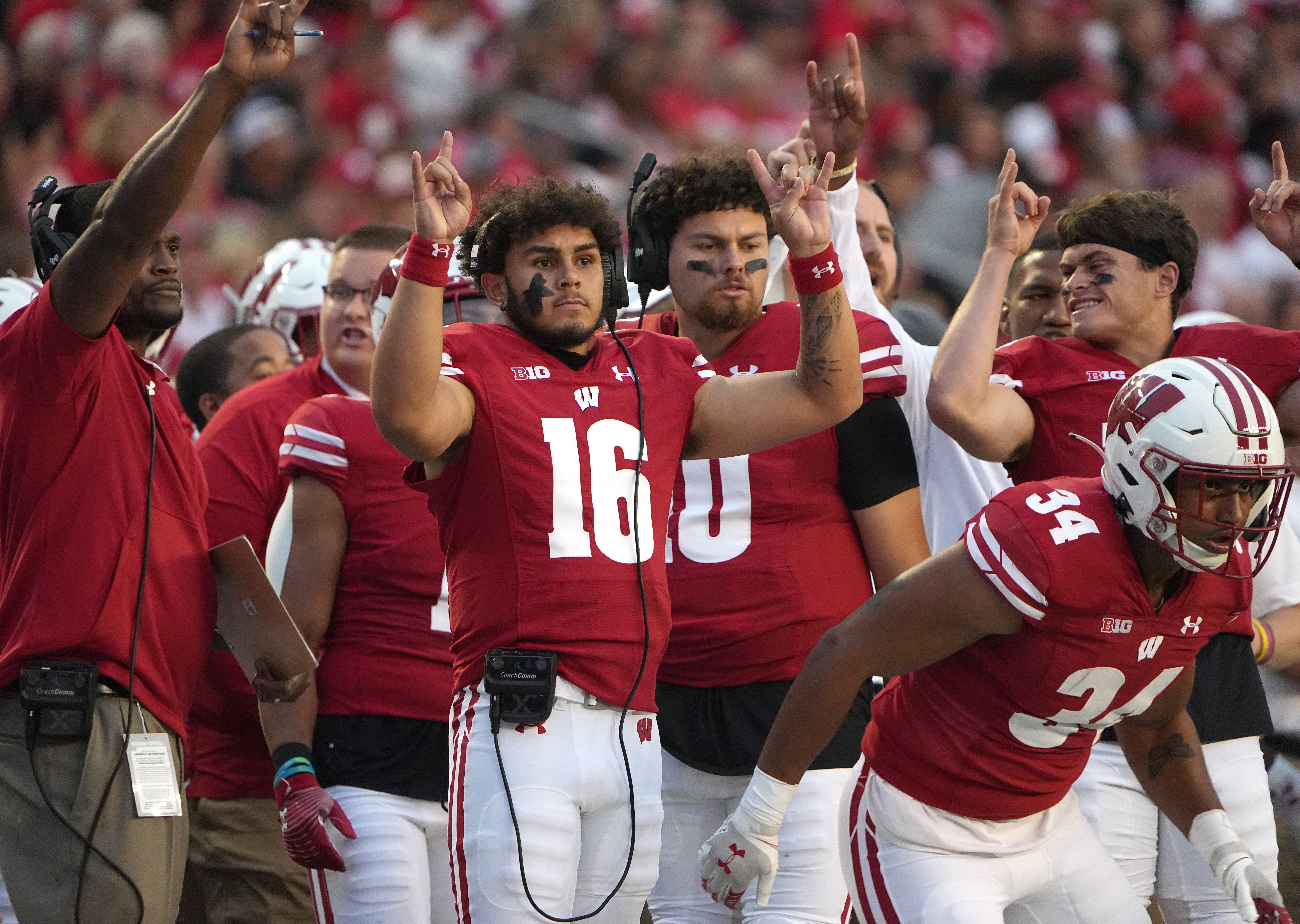 Watch: Badger quarterback explains reason for staying