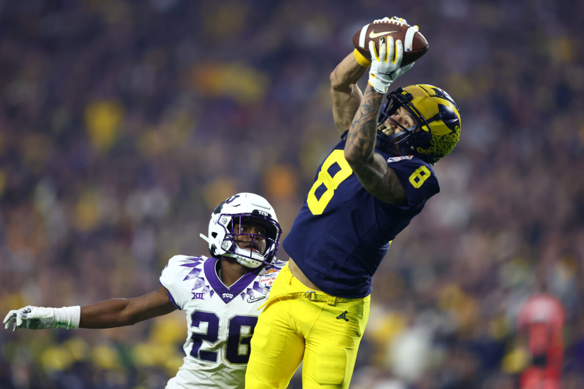 Chiefs hosted Michigan WR Ronnie Bell on pre-draft visit