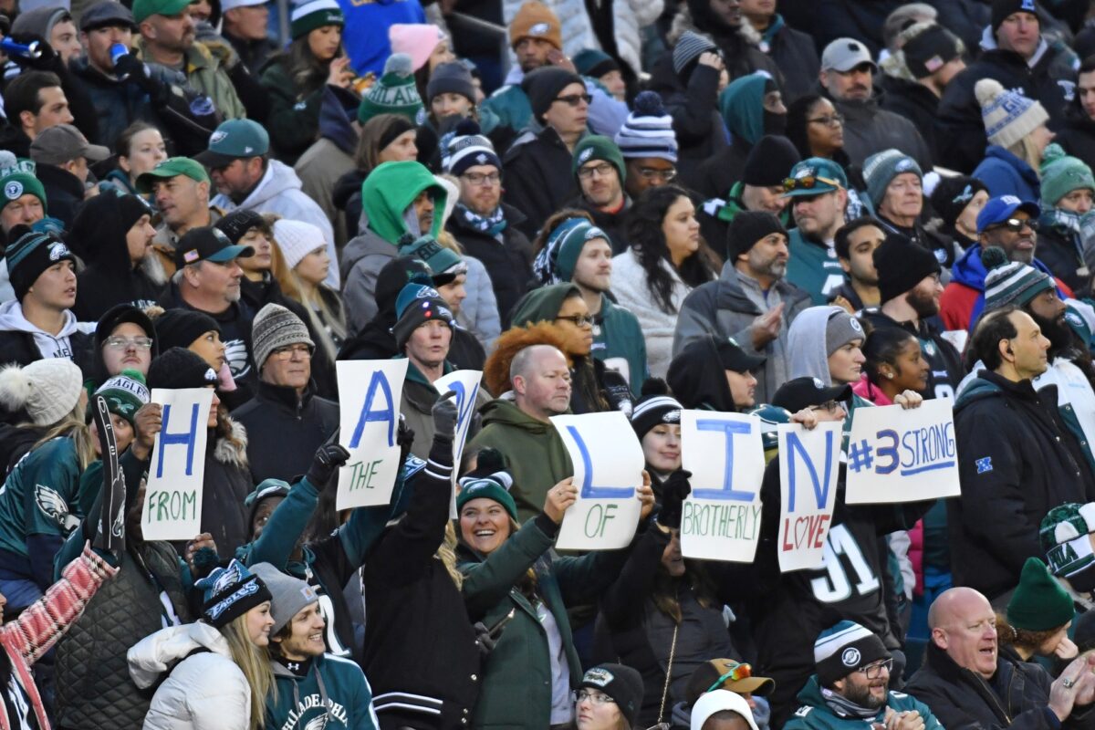 Eagles land high in a ranking of the most optimistic fan bases ahead of 2023 NFL draft