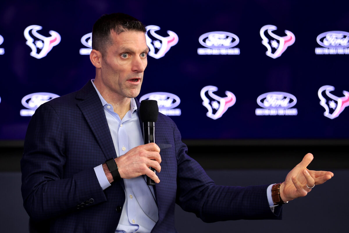 Nick Caserio believes consistent action will fix Texans, not one good draft night