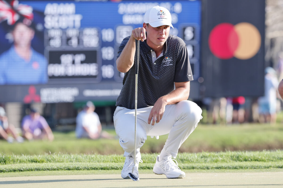 Texas Tech’s Ludvig Aberg has record-setting day in Big 12 Conference Championship at Prairie Dunes