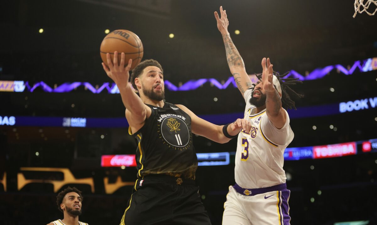 A look at the four games this season between the Lakers and Warriors