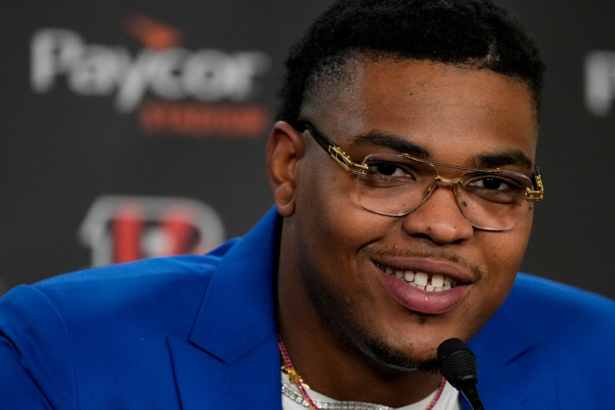 Orlando Brown Jr. had two questions and one slogan upon arriving with Bengals