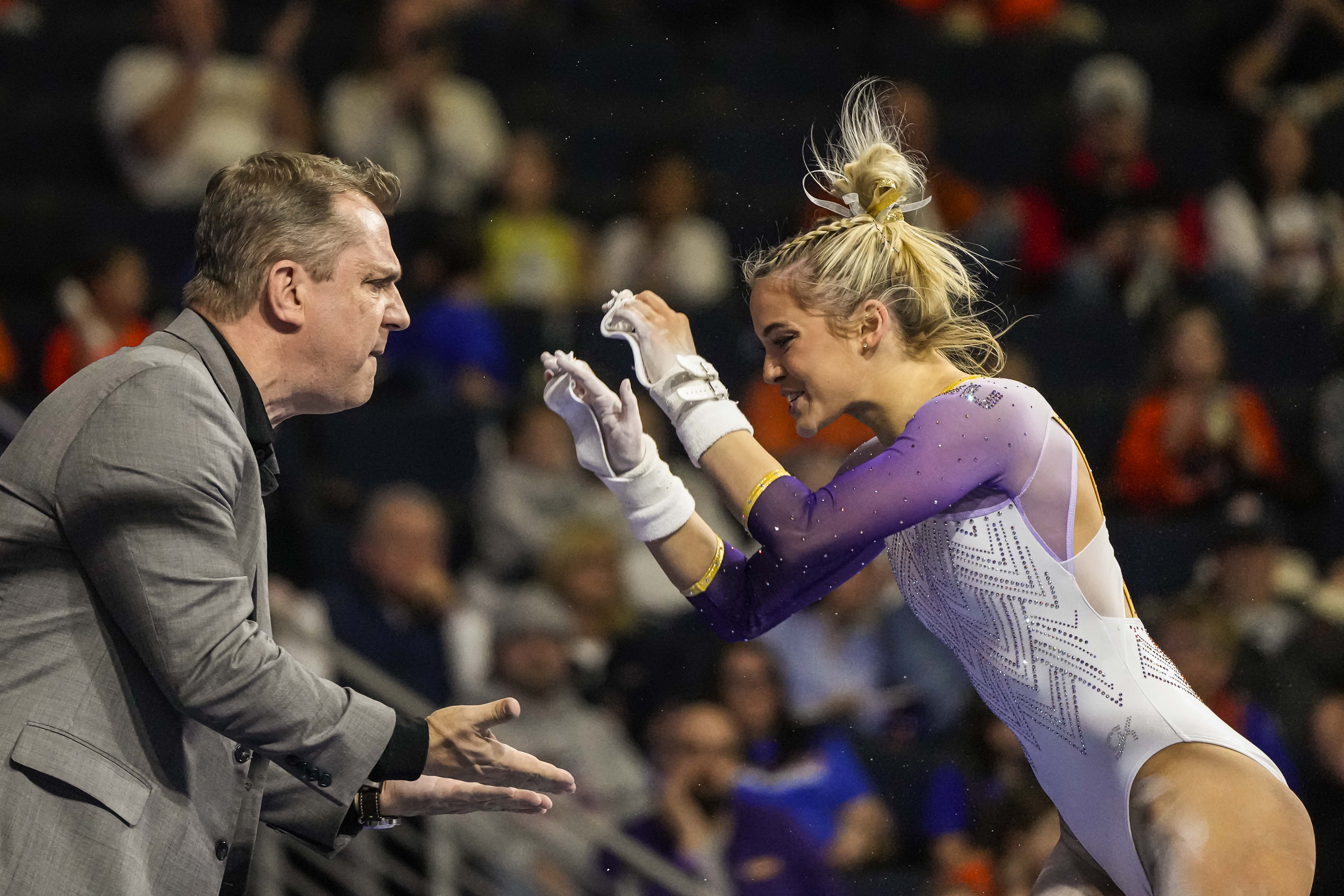 LSU gymnastics advances to NCAA semifinals