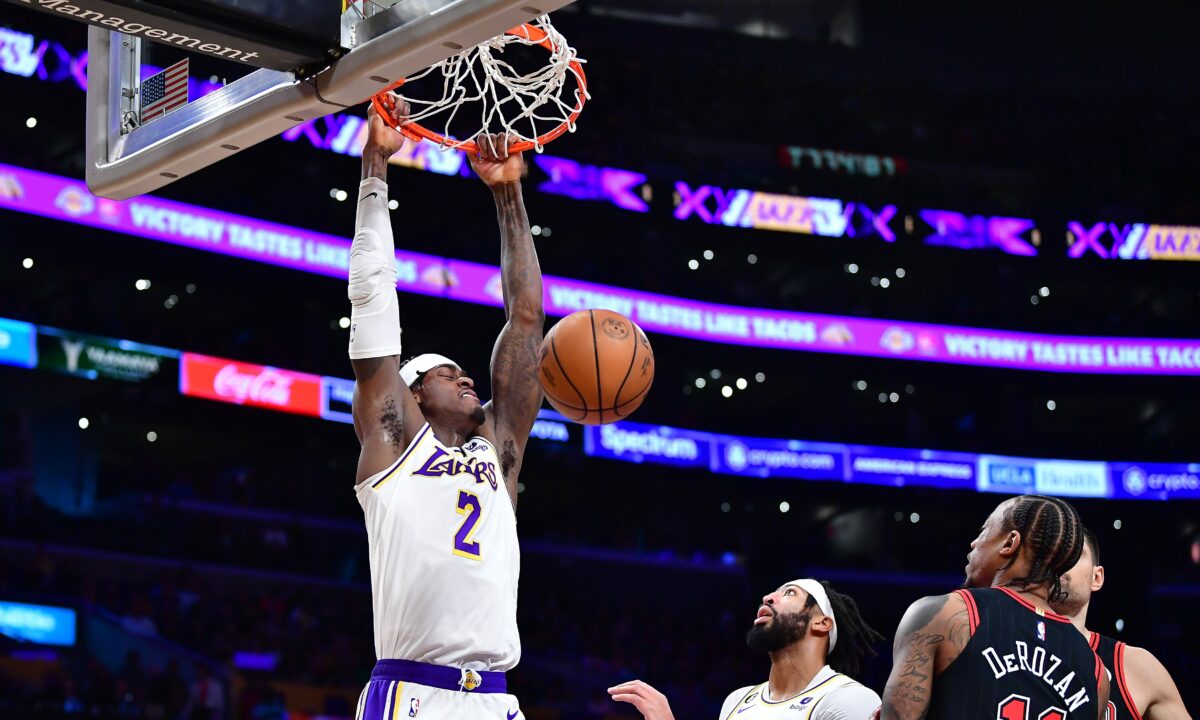 Lakers will reportedly exercise Jarred Vanderbilt’s 2023-24 team option