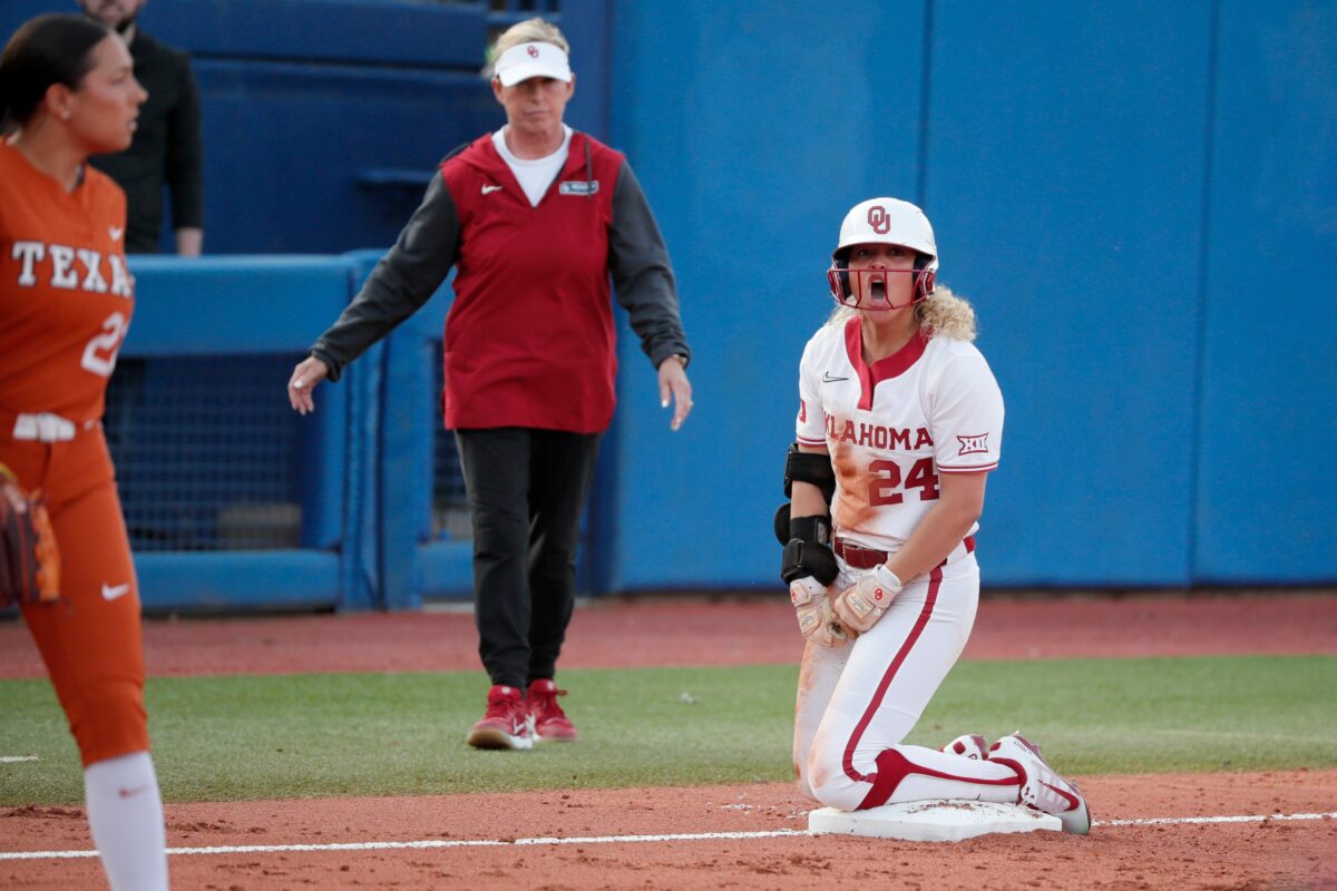 Oklahoma Sooners rally in the seventh, beat Texas in 4-3 walkoff win
