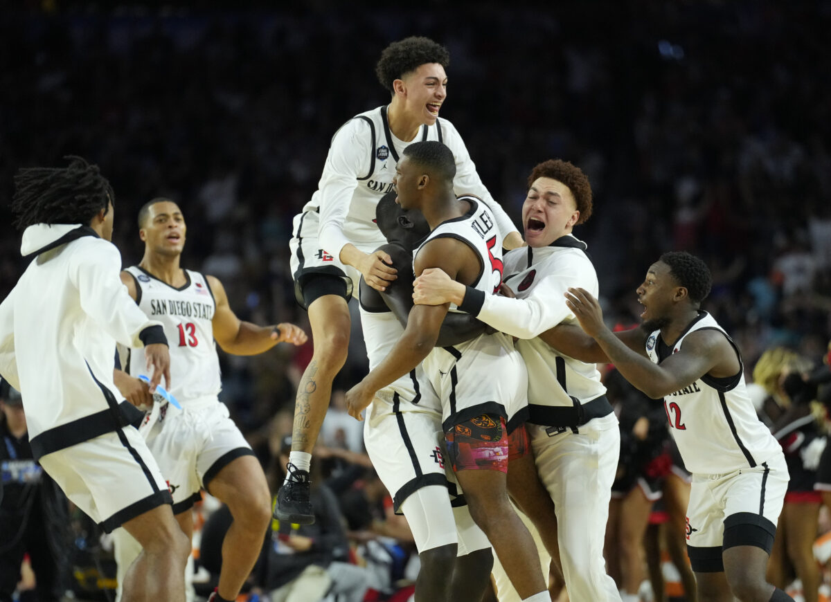 San Diego State, still in Pac-12 spotlight, carries its journey to final stage