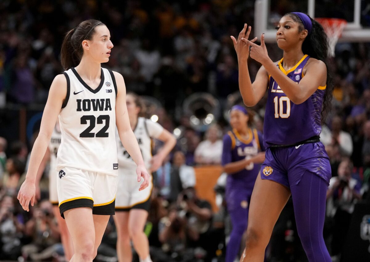 LSU’s Angel Reese, Alexis Morris comment on apparent feud with Caitlin Clark after national championship win over Iowa
