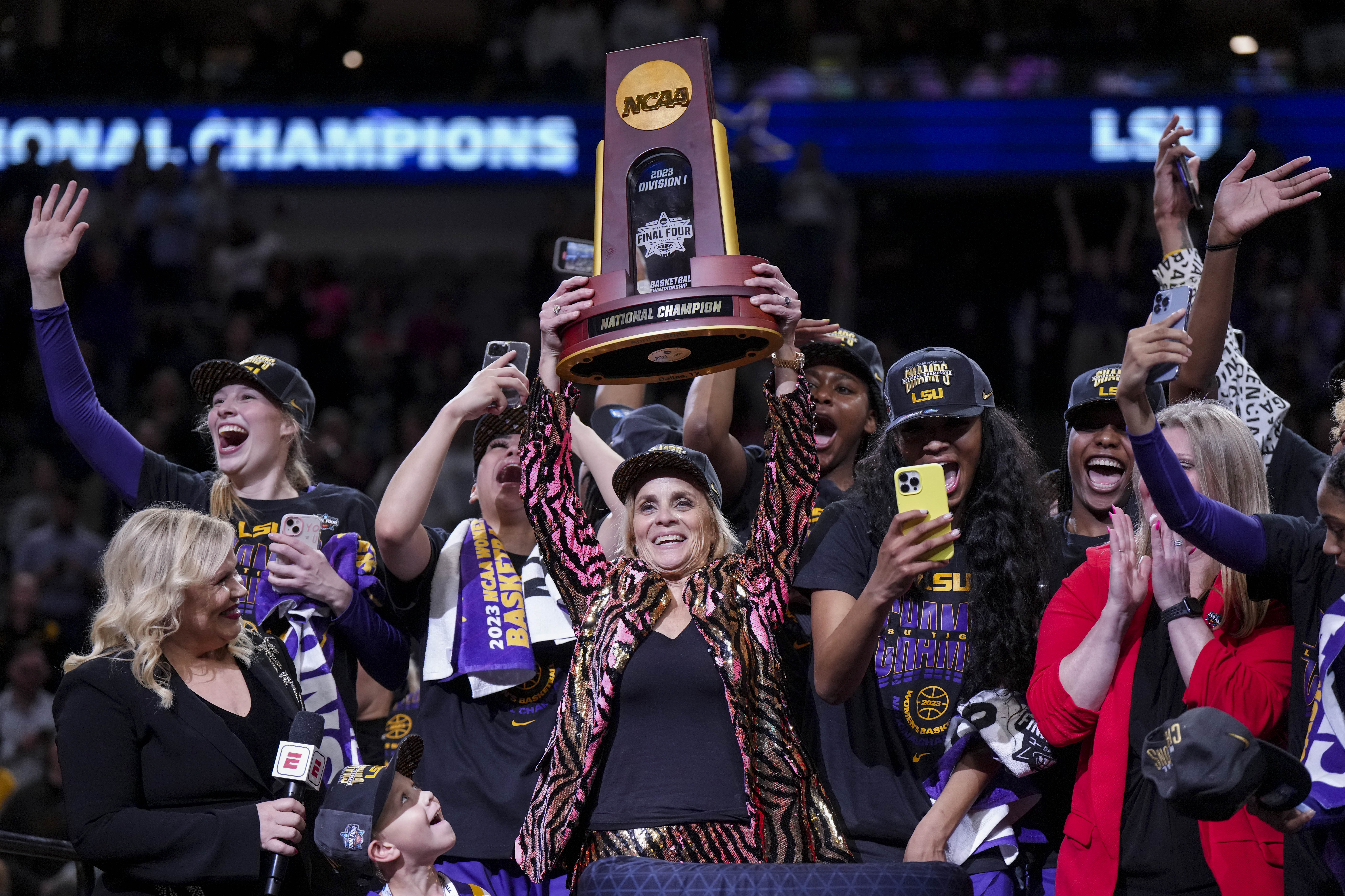 Twitter reacts to LSU winning program’s first women’s basketball national championship
