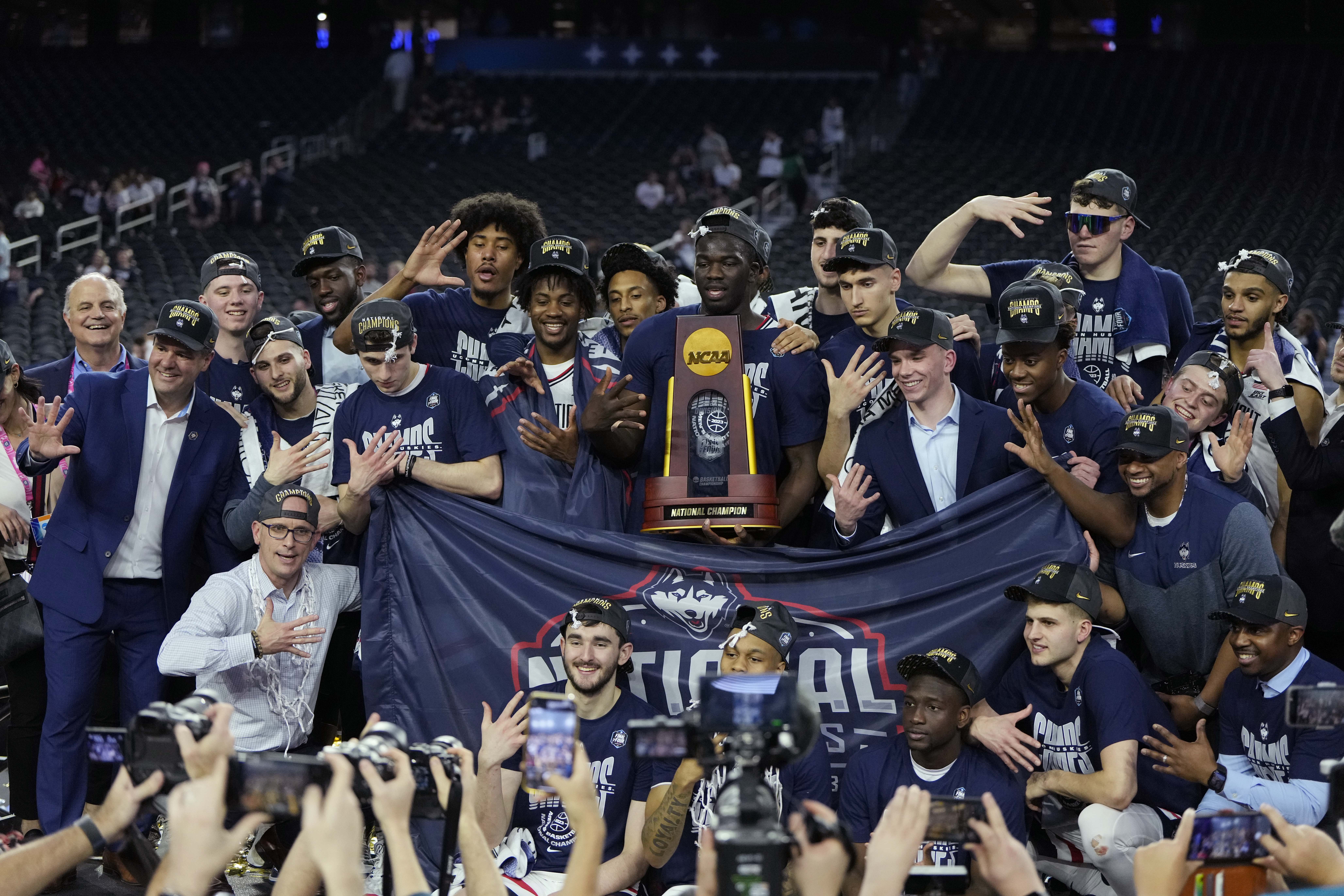 HUSKIES ON TOP: Twitter reacts to UConn’s fifth national championship win