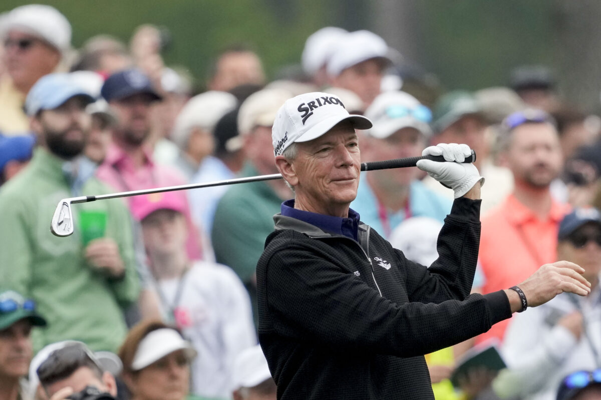 Larry Mize on a tough 79 at Augusta National: ‘There’s a reason why this is my last Masters’