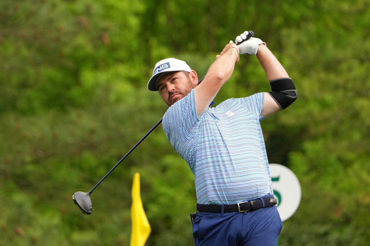 Louis Oosthuizen withdrew from the 2023 Masters with one hole left to play in second round