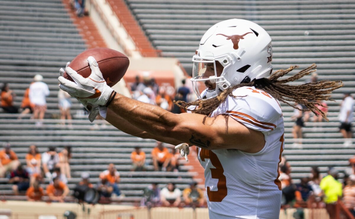 Looking at Texas WR depth following the loss of Brenen Thompson