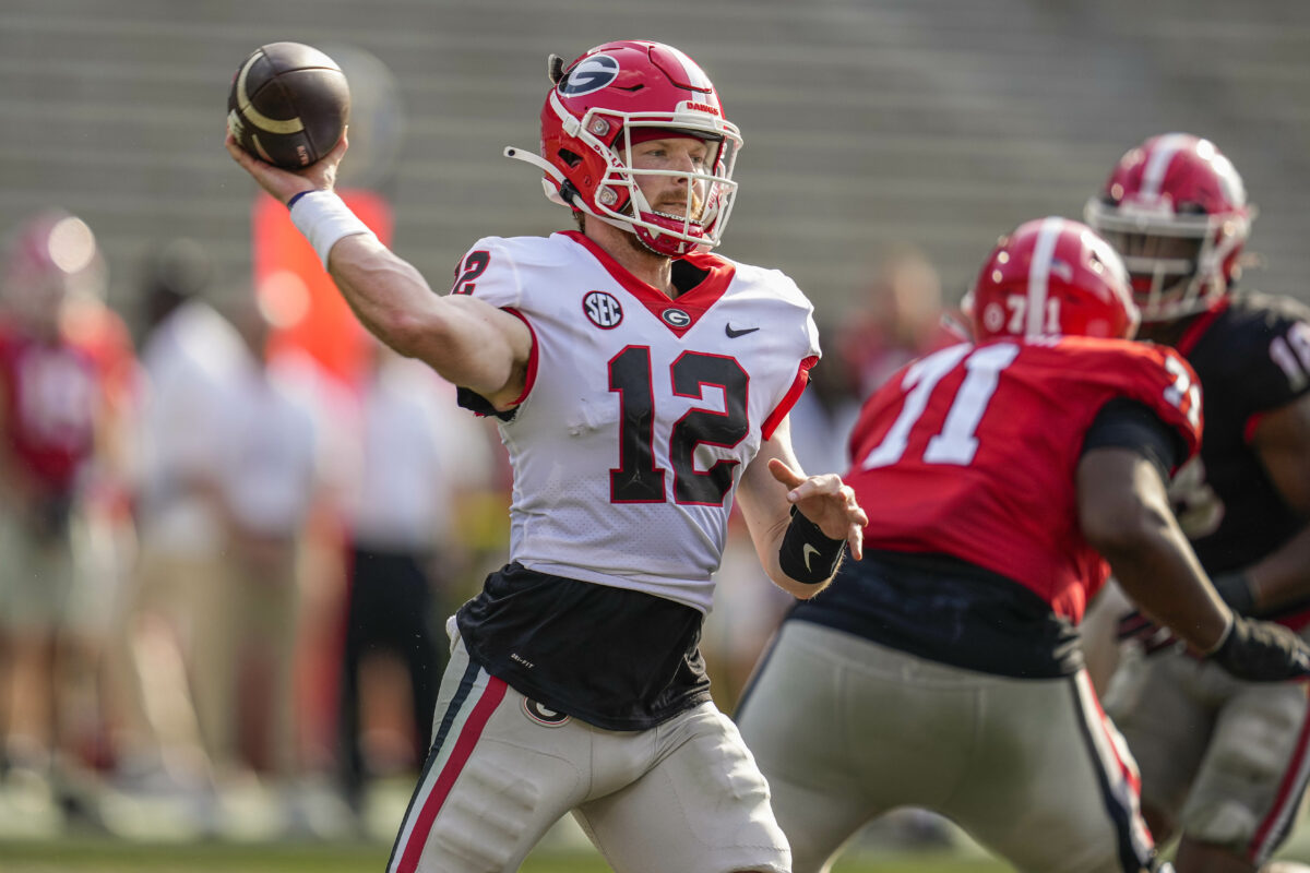 Georgia QB Brock Vandagriff unsure of future in Athens: ‘I’m not sure. I guess there’s some praying to do’