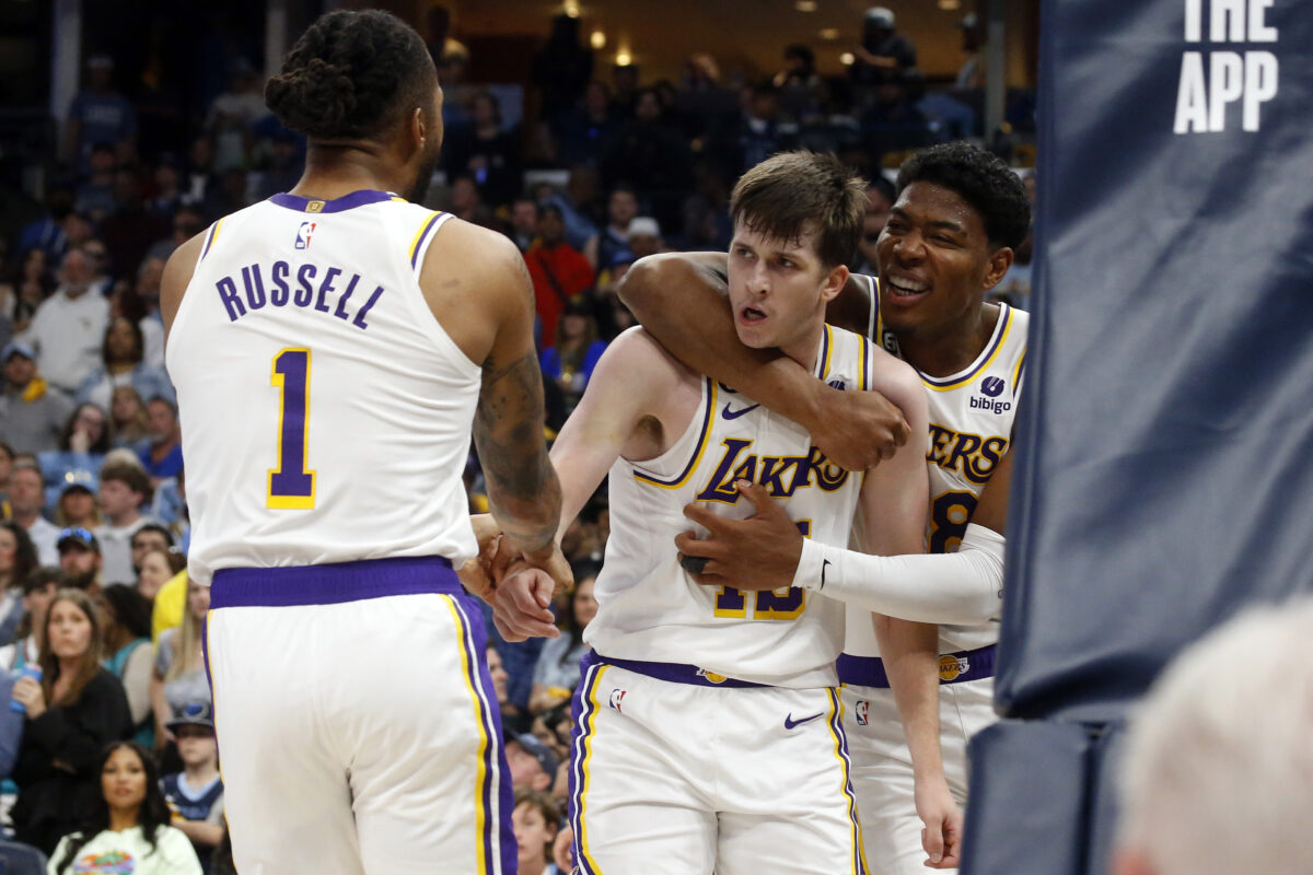Social Media Reacts: Austin Reaves pours in 23 points, Lakers upset Grizzlies to start NBA playoffs