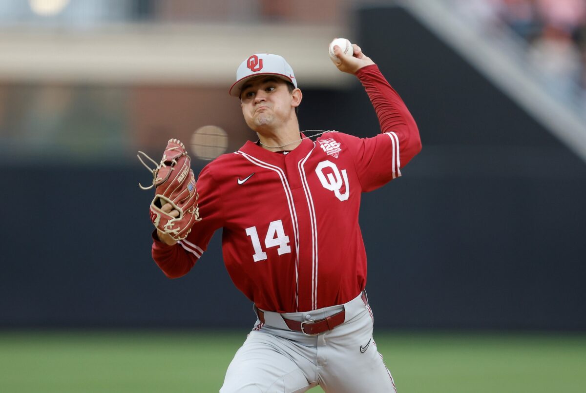 Oklahoma’s Carter Campbell named Big 12 Pitcher of the Week
