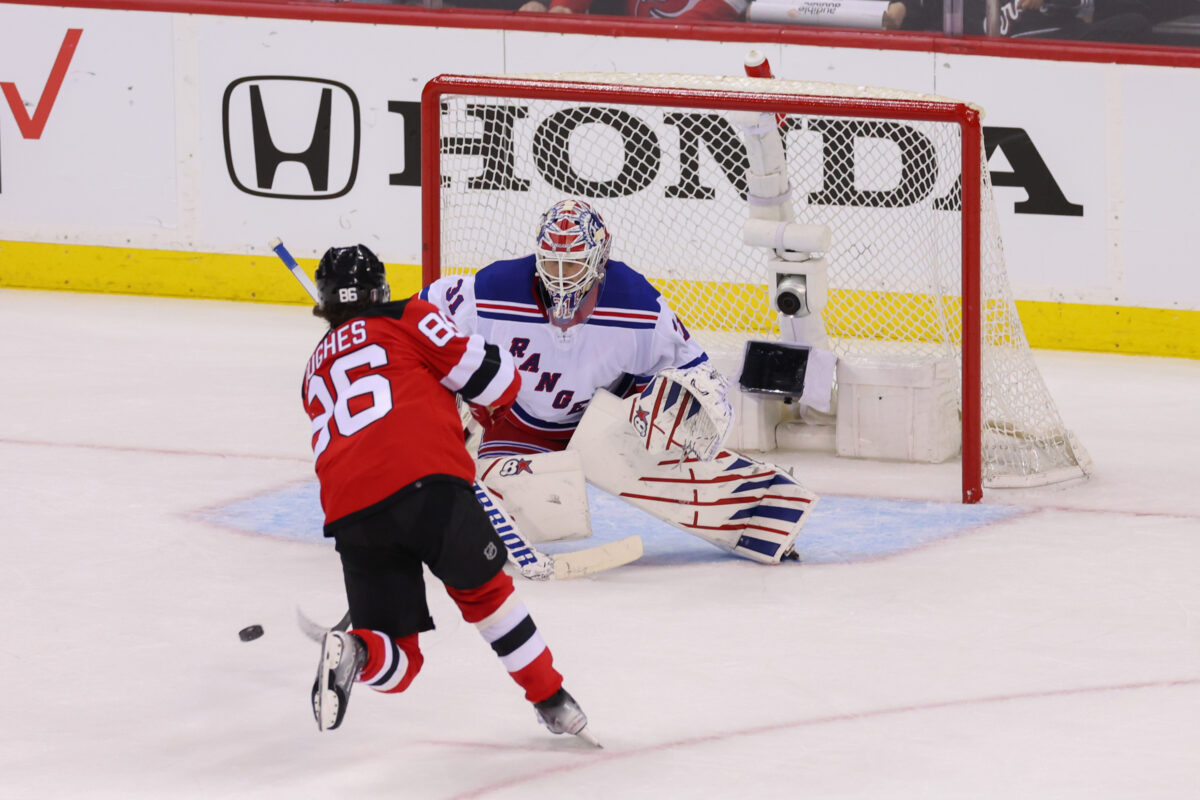New York Rangers at New Jersey Devils Game 2 odds, picks and predictions