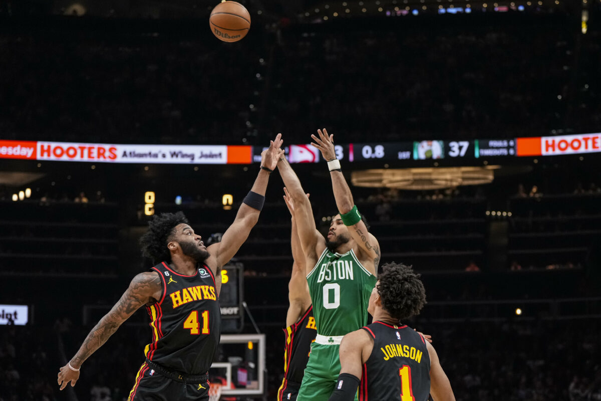 Jayson Tatum says Boston should be in a ‘constant conversation about making adjustments’ vs. Hawks