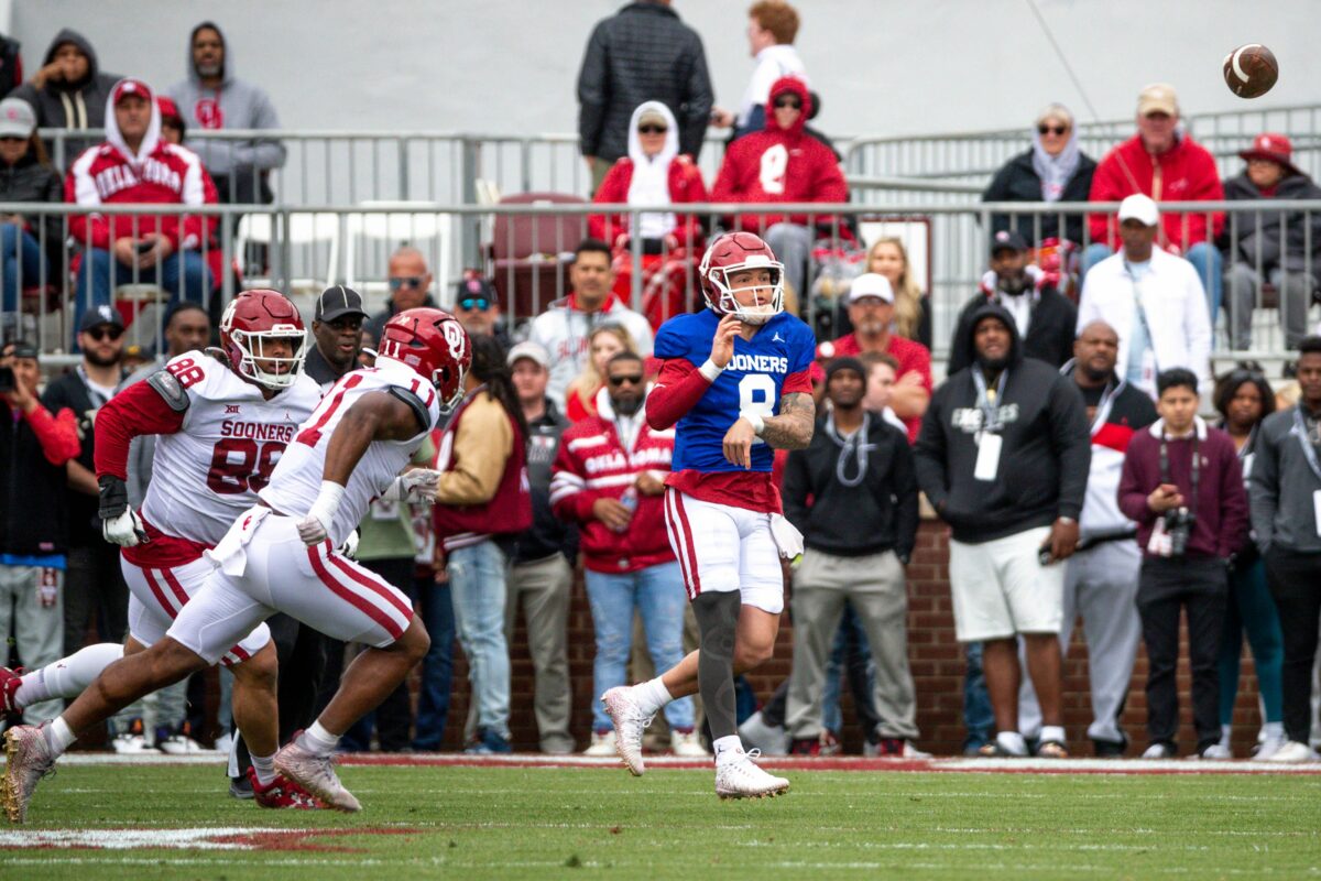 Dillon Gabriel has strong showing in Oklahoma Sooners spring game