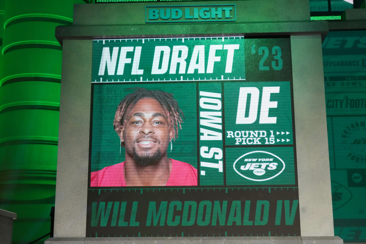 Panthers were reportedly ‘high’ on Jets DE Will McDonald IV