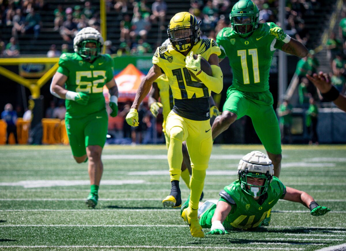 Ducks Wire Player of the Game: WR Tez Johnson