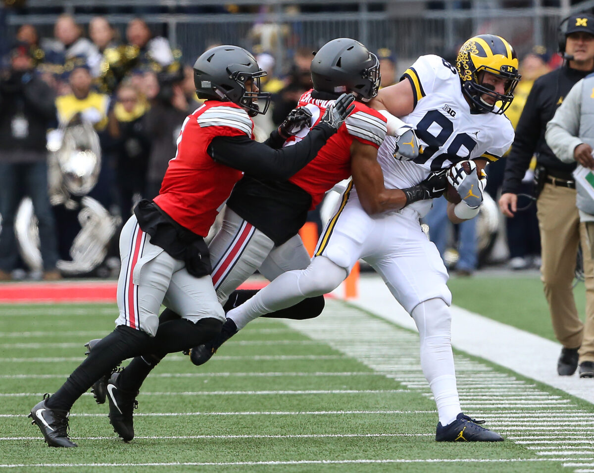 Former Michigan tight end Jake Butt has high praise for C.J. Stroud