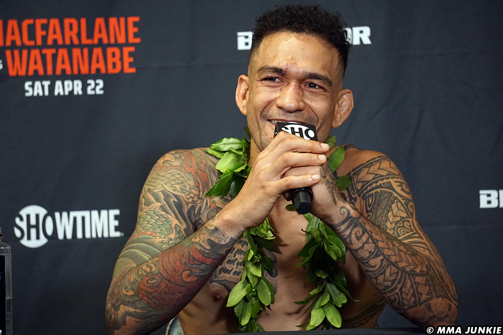 Yancy Medeiros breaks down first finish since 2017 at Bellator 295, explains fighting Charlie Leary at catchweight