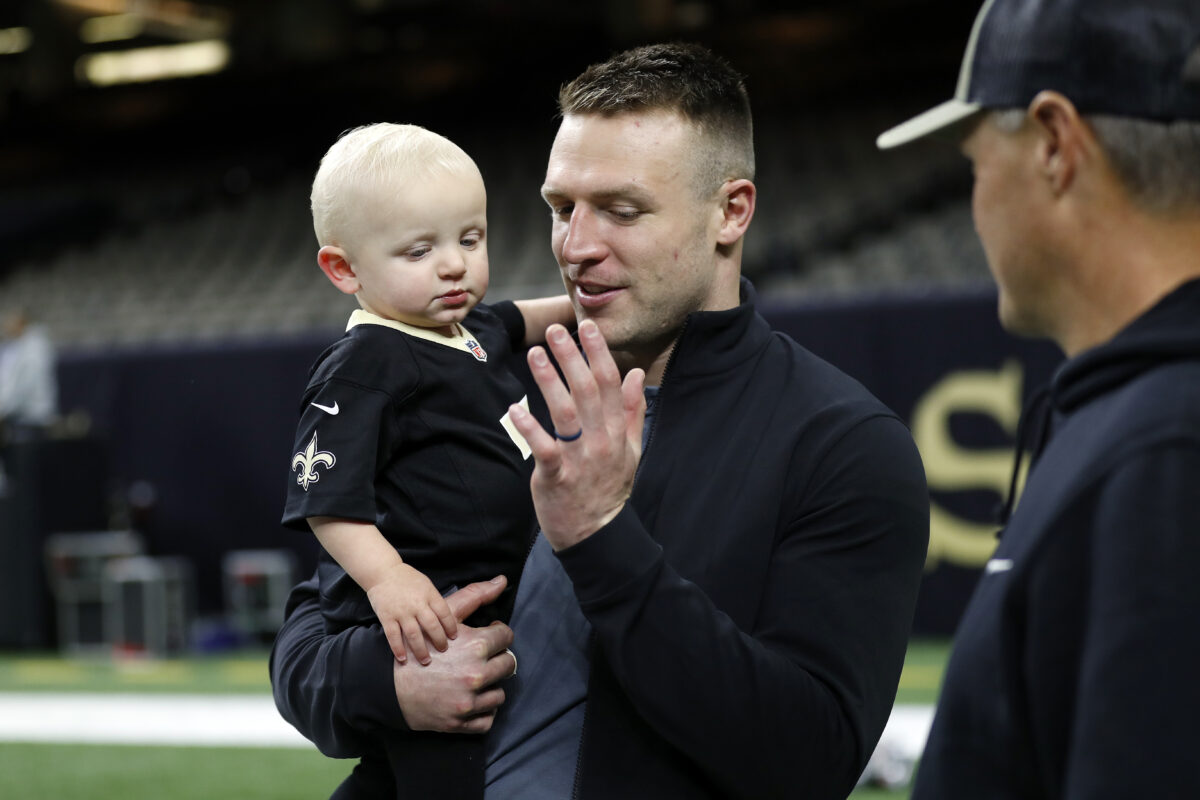 Emily and Taysom Hill announce arrival of their second child, who carries his father’s name